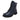 Remonte Womens Fashion Fleece Lined Patent Ankle Boot | Blue