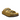 Plakton Womens Malaga Mid Suede Sandal - Toffee
