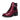 Remonte Womens Fashion Patent Block Heel Ankle Boot | Red