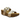 Plakton Womens Alicante Hi Leather Sandal - Nude