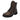 Remonte Womens Fashion Animal Print Ankle Boot | Metallic Black