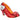 Irregular Choice Womens Think Of Home High Heel - Red