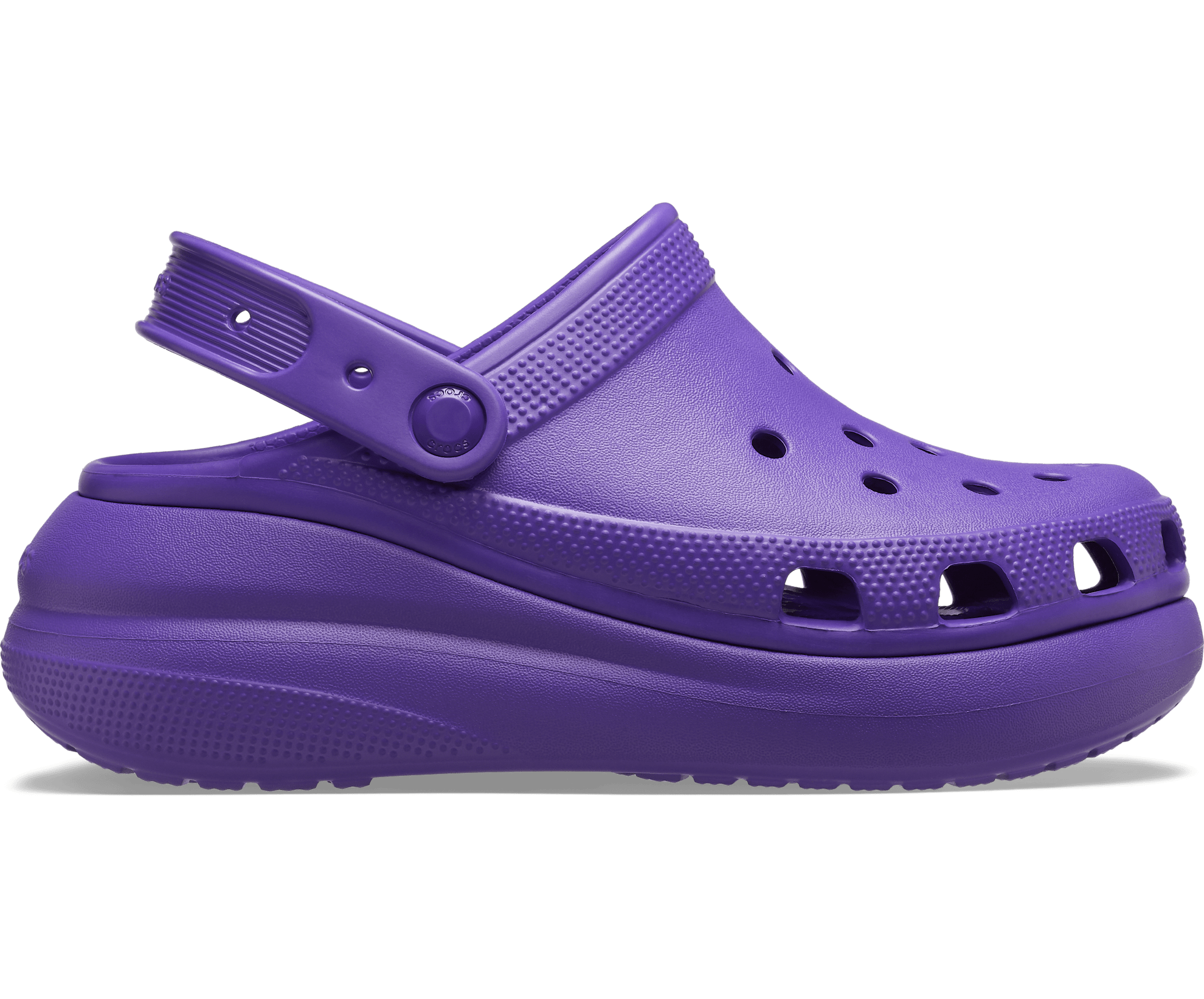 Crocband Clog Purple Crocs Neon Purple Online - Main Image