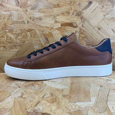 Rieker Mens Casual Leather Trainers - Brown