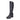 Rieker Womens Fashion Block Heel Tall Boot - Black