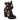 Irregular Choice Womens Vibrant Violets High Heel - Black