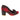Irregular Choice Womens Prim & Proper High Heel - Red