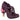 Irregular Choice Womens Favourite Flavour High Heel - Dark Purple