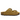 Plakton Womens Malaga Mid Suede Sandal - Toffee