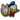 Crocs Jibbitz Disney Donald & Daisy Duck Charm