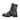 Remonte Womens Fashion Leather Ankle Boot - Metallic Black