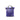 ROKA Finchley A Peri Purple Small Recycled Canvas Bag
