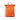 ROKA Finchley A Atomic Orange Large Recycled Canvas Bag