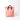 ROKA Canfield B Coral Stripe Medium Recycled Canvas Bag