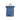 ROKA Finchley A Burnt Blue Medium Recycled Canvas Bag