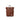 ROKA Finchley A Chocolate Small Recycled Canvas Bag