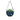 ROKA Creative Waste Paddington B Deep Blue / Foliage Recycled Canvas Bag - OS