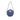ROKA Paddington B Burnt Blue Small Recycled Canvas Bag - OS
