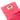 ROKA Wembley Organic Cotton Crop Socks | Sugar Coral