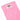 ROKA Wimbledon Organic Cotton Crew Socks | Pink Carnation