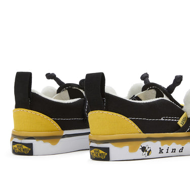 VANS Toddler Slip On Bee Trainers - Black / Yellow
