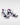 VANS Unisex Low Mid ComfyCush JMP Trainers - Black / White / Purple