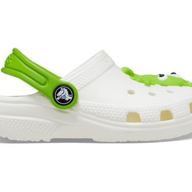 Crocs Kids Glow Alien Classic Clog - White