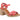 Hush Puppies Womens Georgia Heeled Sandal | Coral