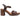 Hush Puppies Womens Georgia Heeled Sandal | Chocolate