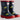 Hunter Kids First Construction Print Boot | Hunter Navy Military Red