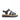 Rieker Womens Fashion Platform Sandal - Black