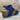 Plakton Womens Rome Hi Nubuck Leather Wedge Sandal - Blue