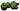 Crocs Jibbitz Graffiti Green Flame Charm