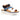 Lunar Womens Issy Fashion Slip On Wedge Sandal | Navy