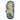 Kids shoe with uneven wear