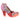 Irregular Choice Womens Transformers All Sparkle High Heels - Pink