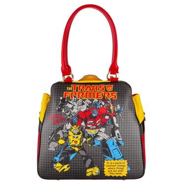Irregular Choice Womens Transformers My Buddy Bumblebee Bag - Yellow