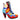 Irregular Choice Womens Transformers Roll Out High Heel - Blue / Red