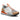 Rieker Womens Leather Trainers - White / Orange