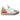 Rieker Womens Leather Trainers - White / Orange