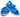 Crocs Kids Crocband Sandal - Bright Cobalt / Charcoal