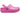 Crocs Kids Classic Lined Kids Clog - Electric Pink