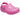 Crocs Kids Classic Lined Kids Clog - Electric Pink