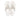 Crocs Womens Monterey Shimmer Wedge Flip Flop - White