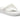 Crocs Womens Monterey Shimmer Wedge Flip Flop - White