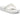 Crocs Womens Monterey Shimmer Wedge Flip Flop - White