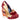 Irregular Choice Womens Looks Like Rain Dear High Heel - Red