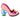 Irregular Choice Womens Flock Together High Heel - Pink