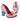 Irregular Choice Womens Flock Together High Heel - Pink