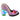 Irregular Choice Womens Flock Together High Heel - Purple